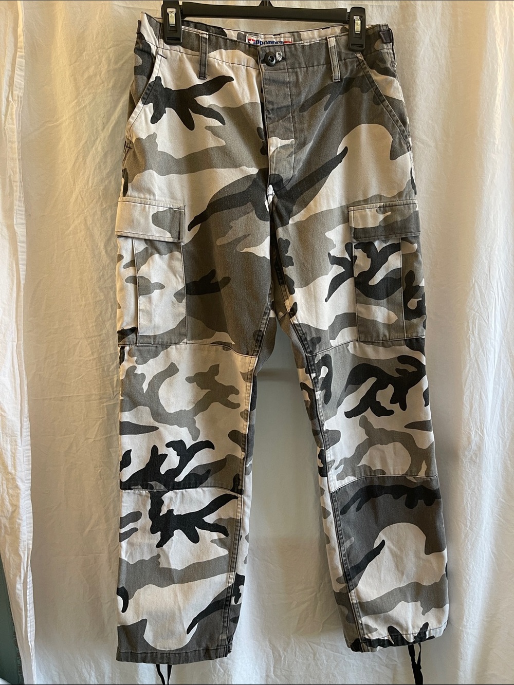 Propper International Combat Trousers Gray White Black Camo Cargo Pants Unisex